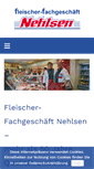 Mobile Screenshot of fleischerfachgeschaeft-nehlsen.de